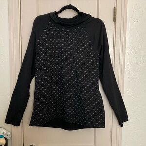 Old Navy Active Go Dry Hoodie Pullover Raglan Sleeve Zip Pocket Thumb Hole XL